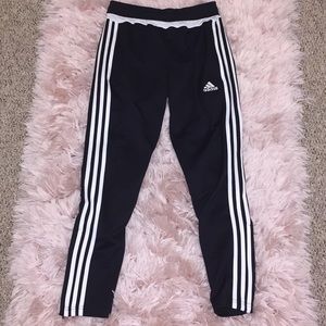 Adidas sweatpants.